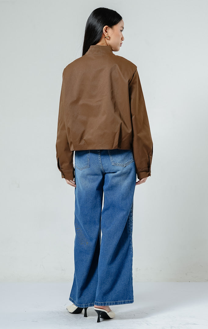 Nicolette Jacket Dark Brown
