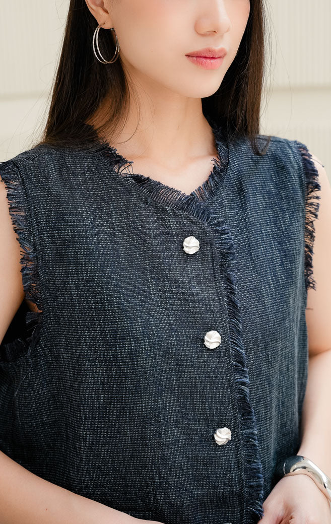 Vera Vest Navy
