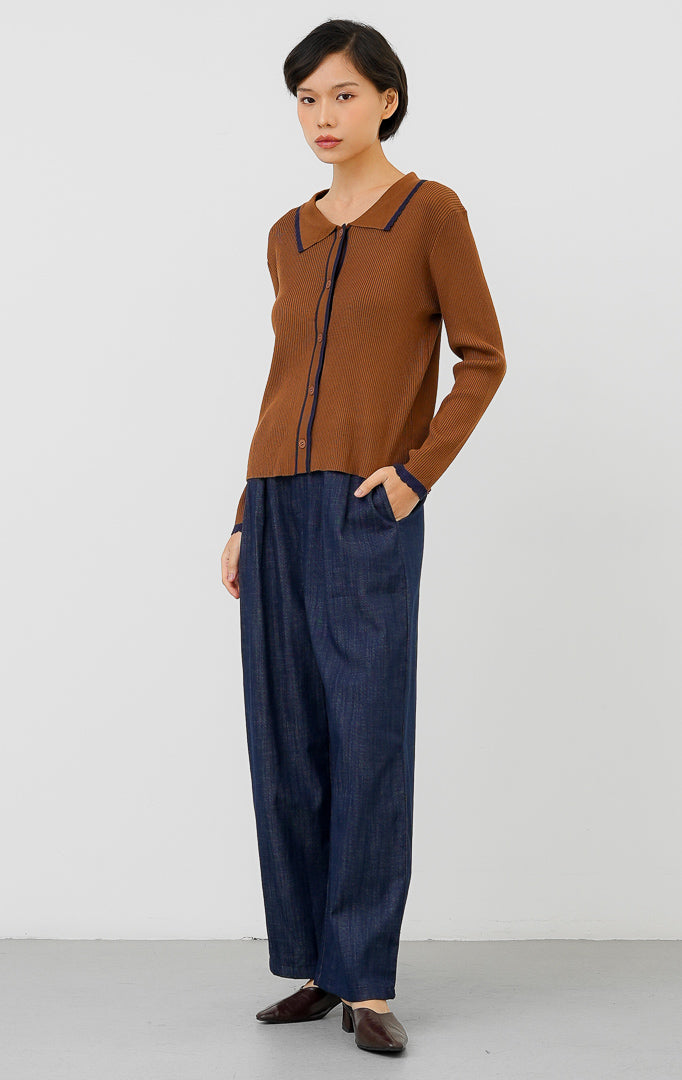 Windrow Cardigan Brown