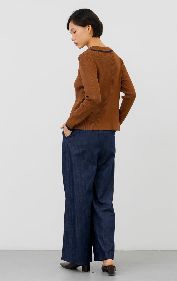 Windrow Cardigan Brown