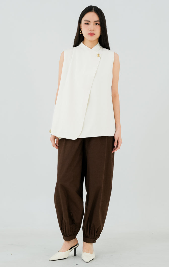 Viridiana Vest Ivory