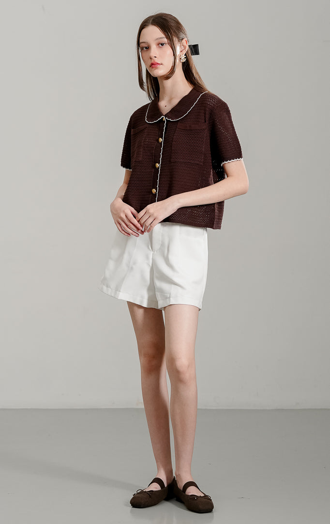 Mylah Cardigan Dark Brown