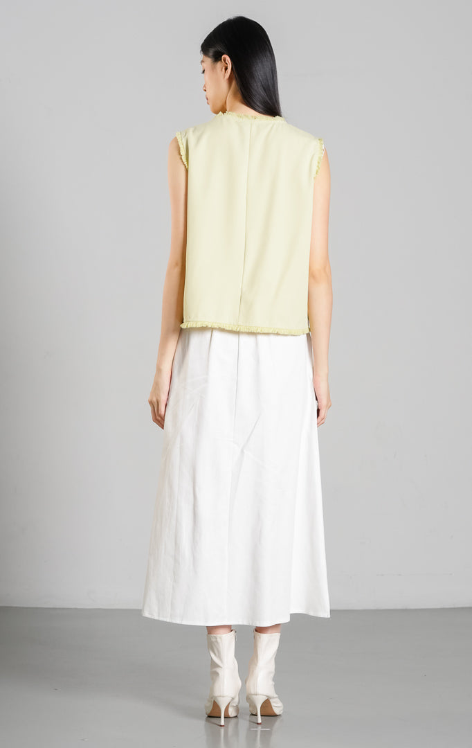 Venetia Vest Yellow
