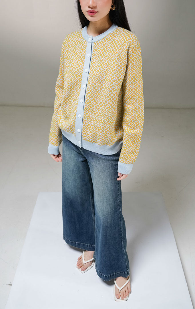 Zayley Cardigan Yellow