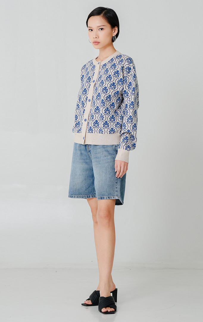 Lalaine Cardigan Blue