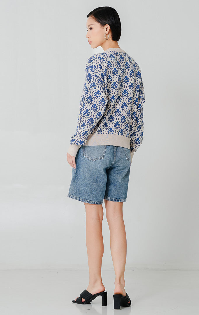 Lalaine Cardigan Blue
