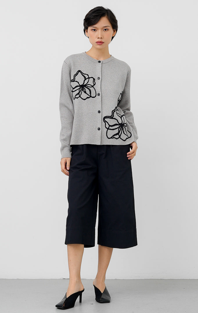 Peppie Cardigan Grey