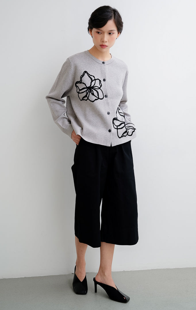 Peppie Cardigan Grey