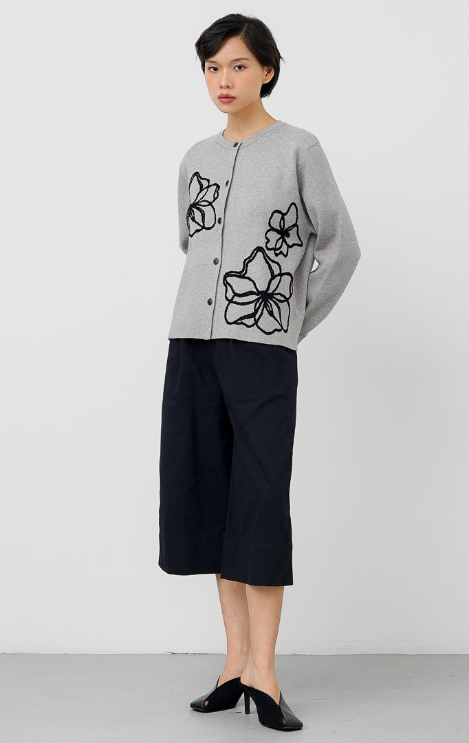 Peppie Cardigan Grey