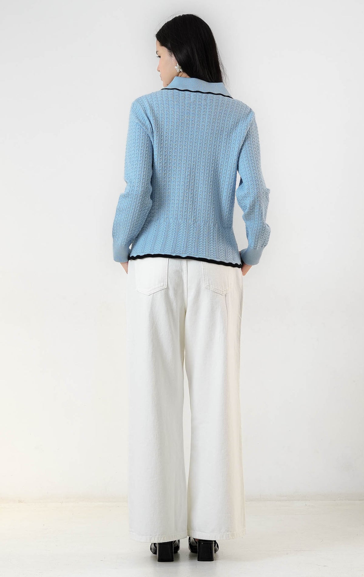 Lindsay Cardigan Light Blue