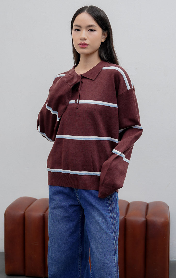 Alexis Sweater Dark Brown