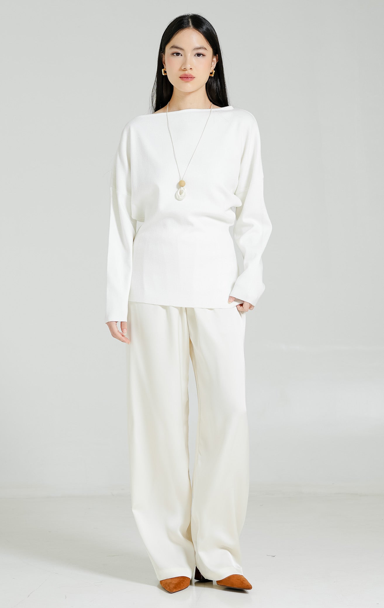 Odile Top White