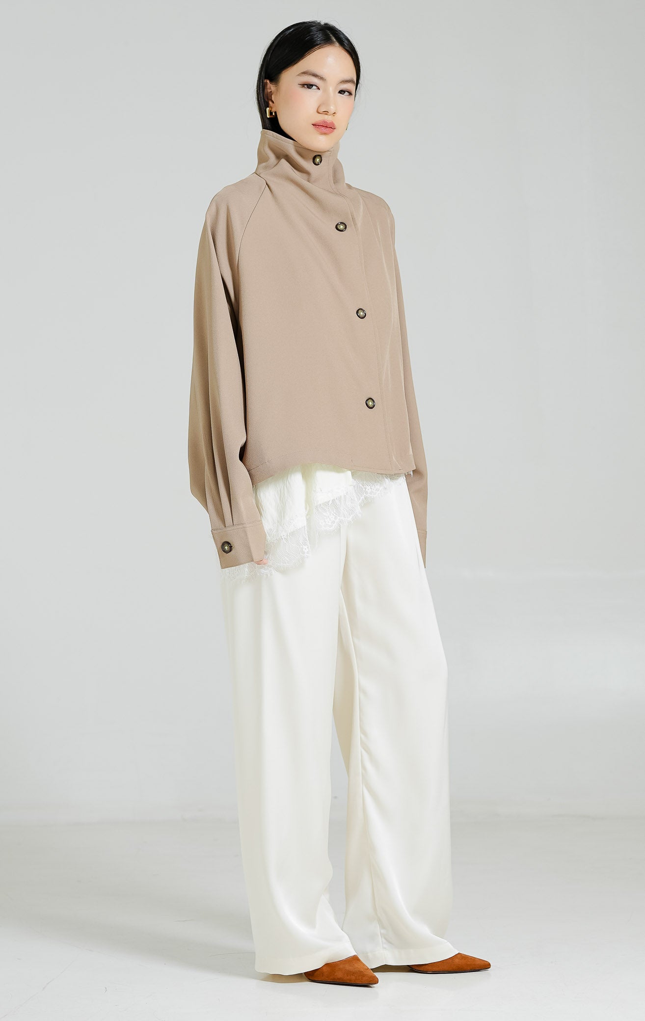 Blanca Outer Khaki