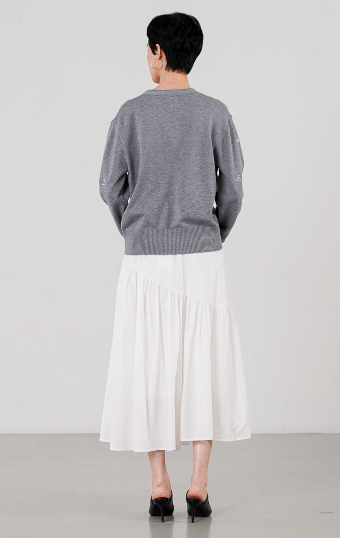 Petunia Cardigan Grey