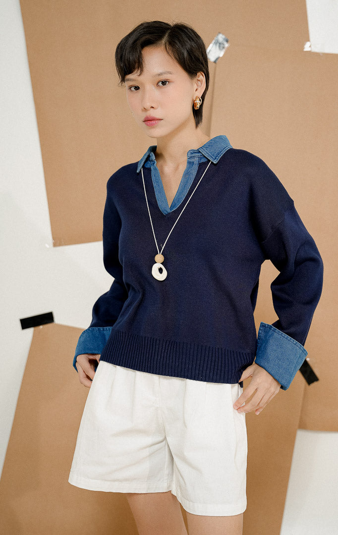 Sophia Sweater Navy