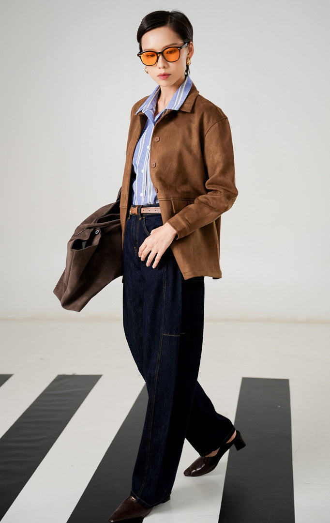 Frances Jacket Brown