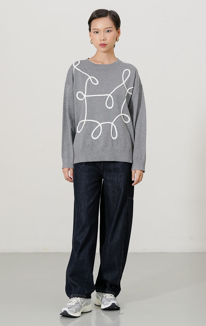 Olina Sweater Grey