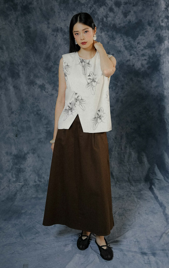 Marquise Vest Ivory