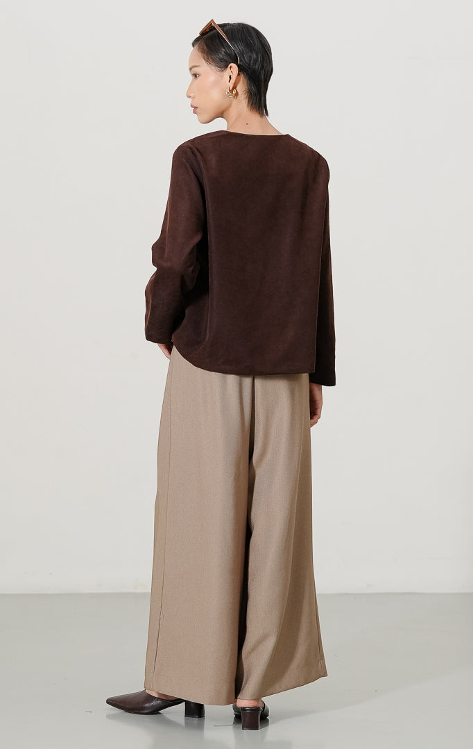 Calandra Jacket Dark Brown