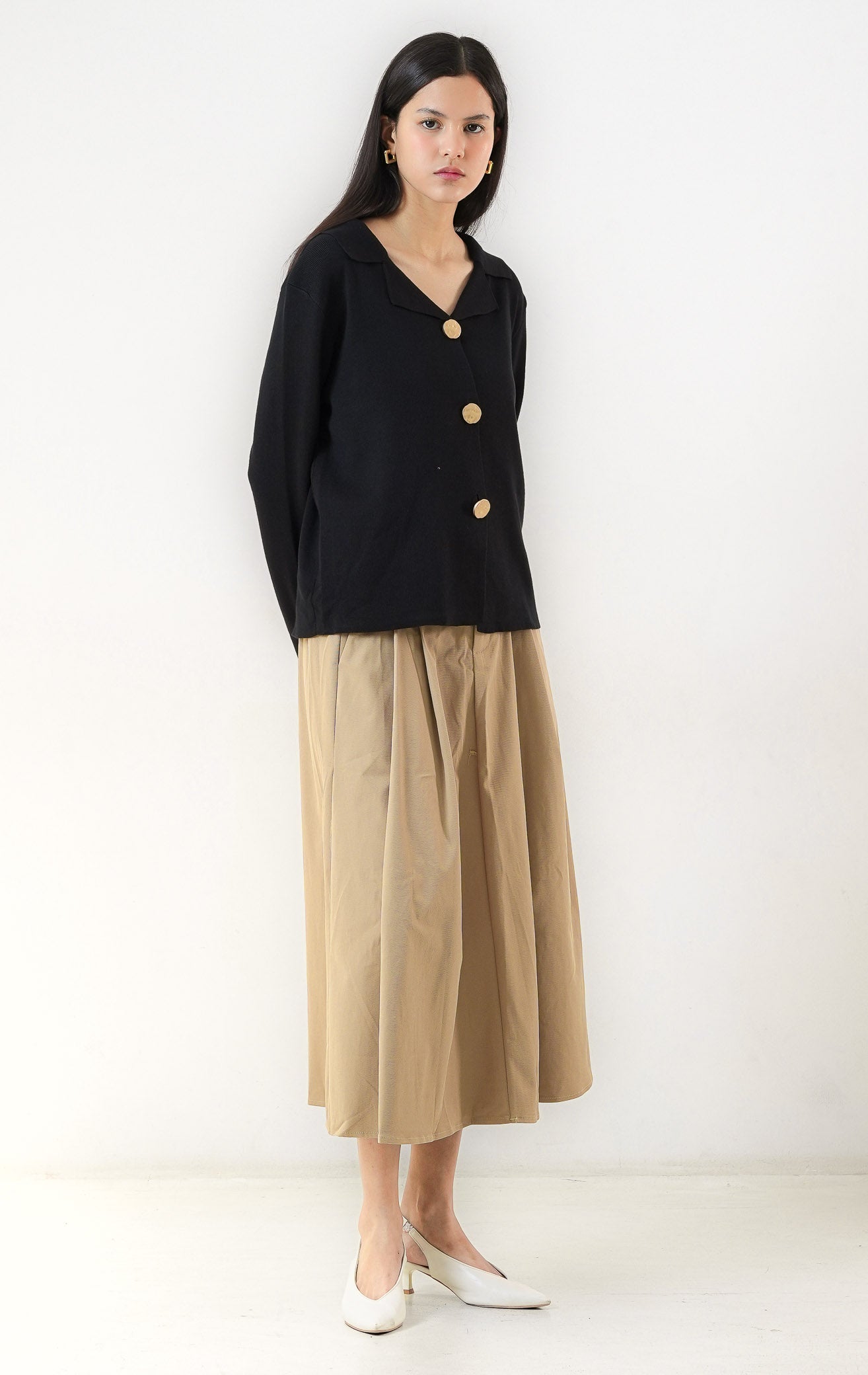 Mariella Cardigan Black