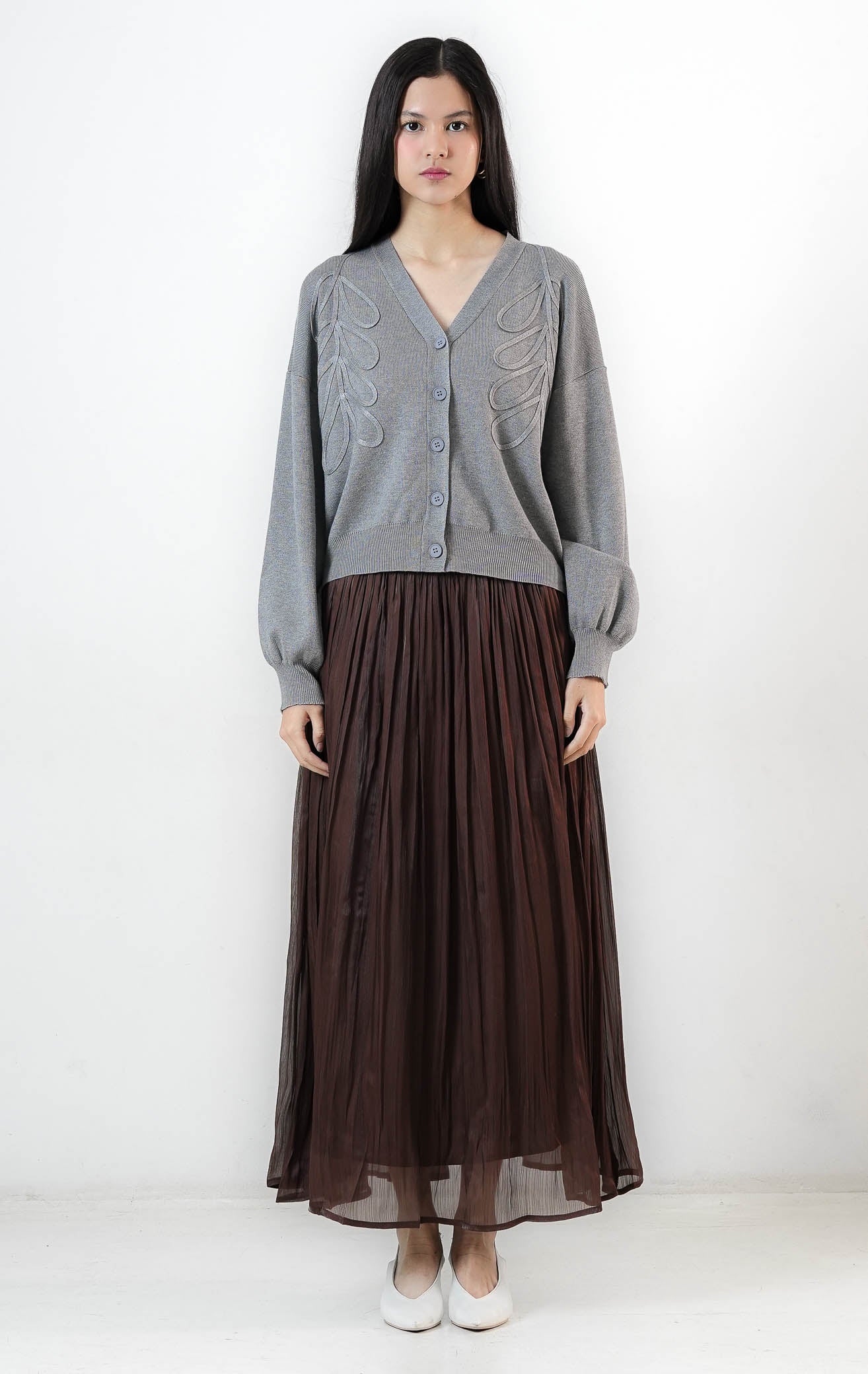 Bailey Cardigan - Grey