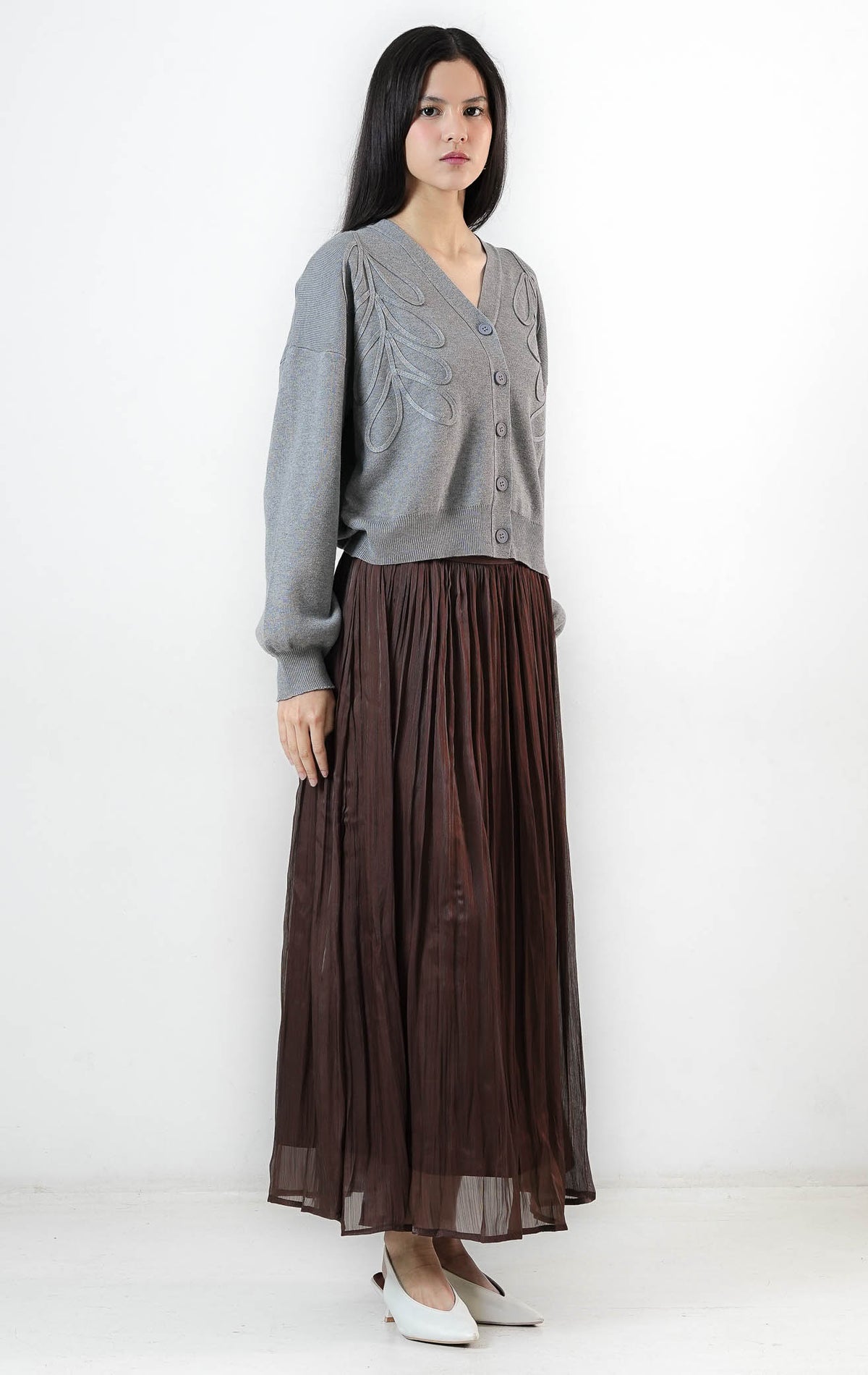 Bailey Cardigan - Grey