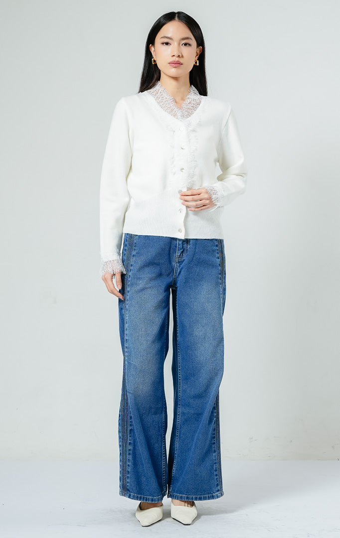 Mirabel Sweater White