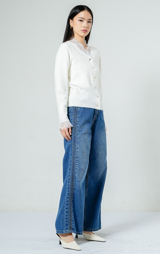 Mirabel Sweater White