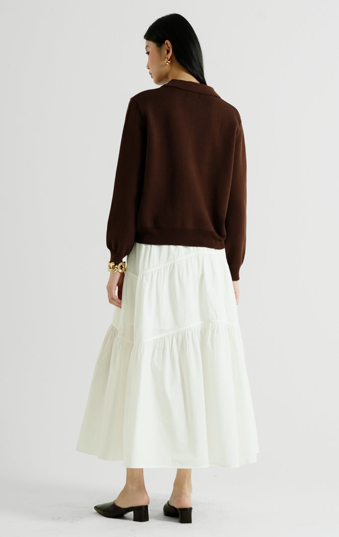 Anviera Sweater Dark Brown