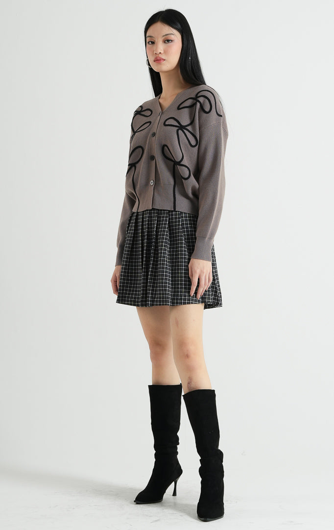 Nirexon Cardigan Taupe