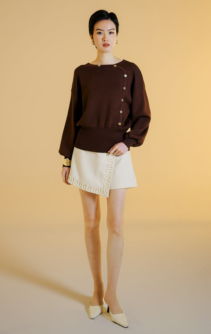 Ismeria Sweater Dark Brown