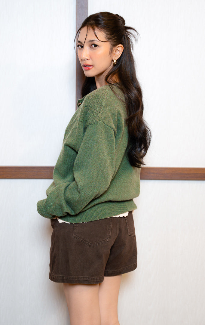 SF Isvelia Cardigan Olive