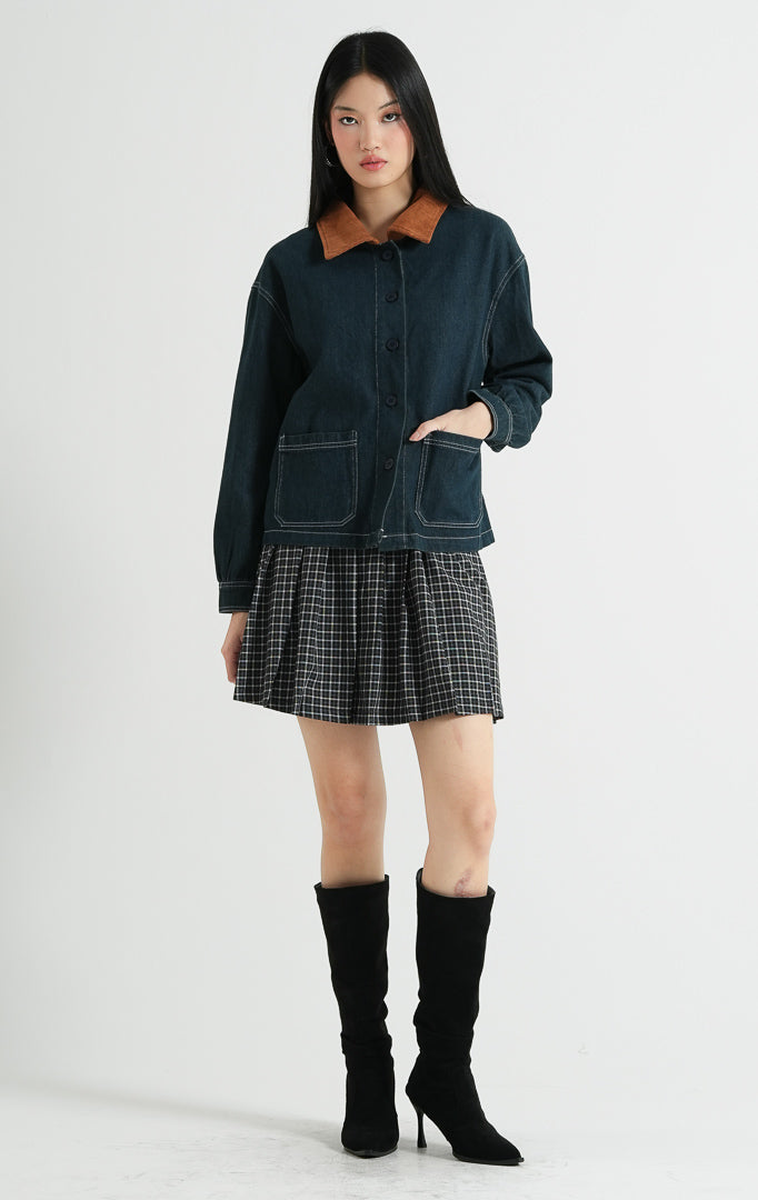 Avena Jacket Dark Denim