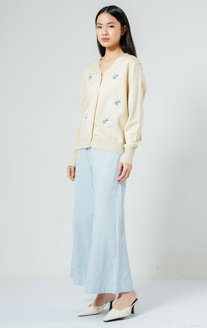 Morlith Cardigan Butter Yellow