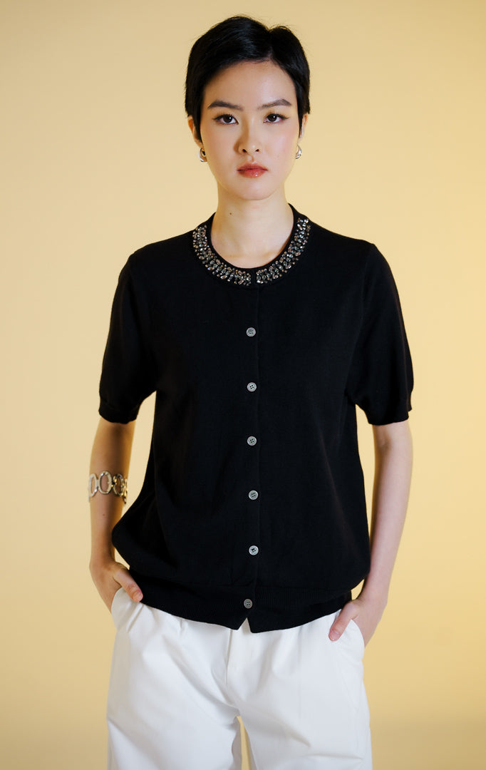 Alveria Top Black