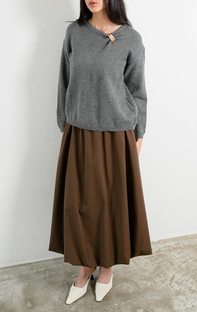 Morvia Sweater Grey