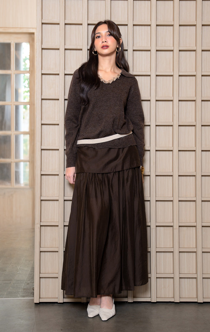 SF Axerion Sweater Dark Brown