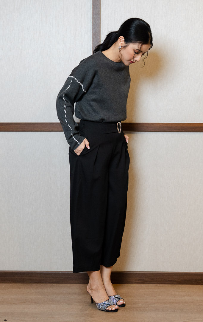 SF Annecy Sweater Dark Grey