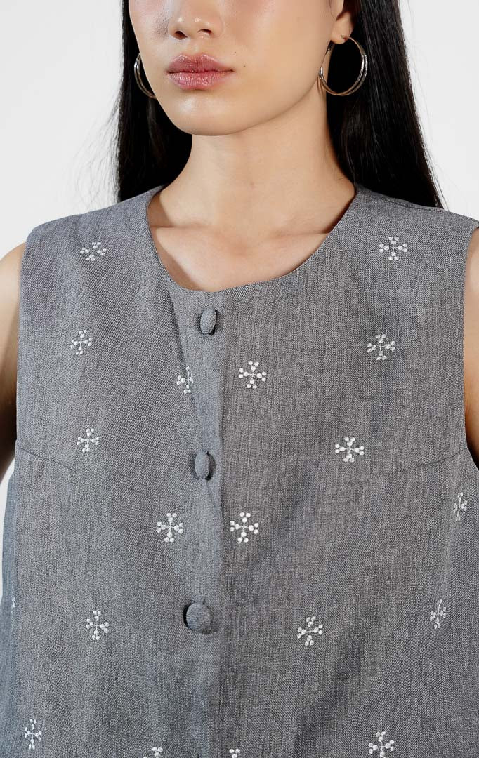 Ottila Vest Grey