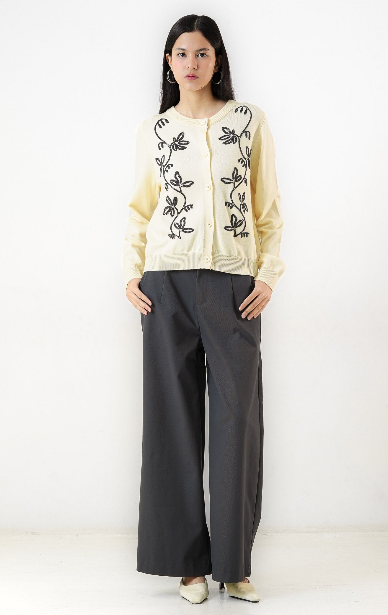 Oriana Cardigan Butter Yellow