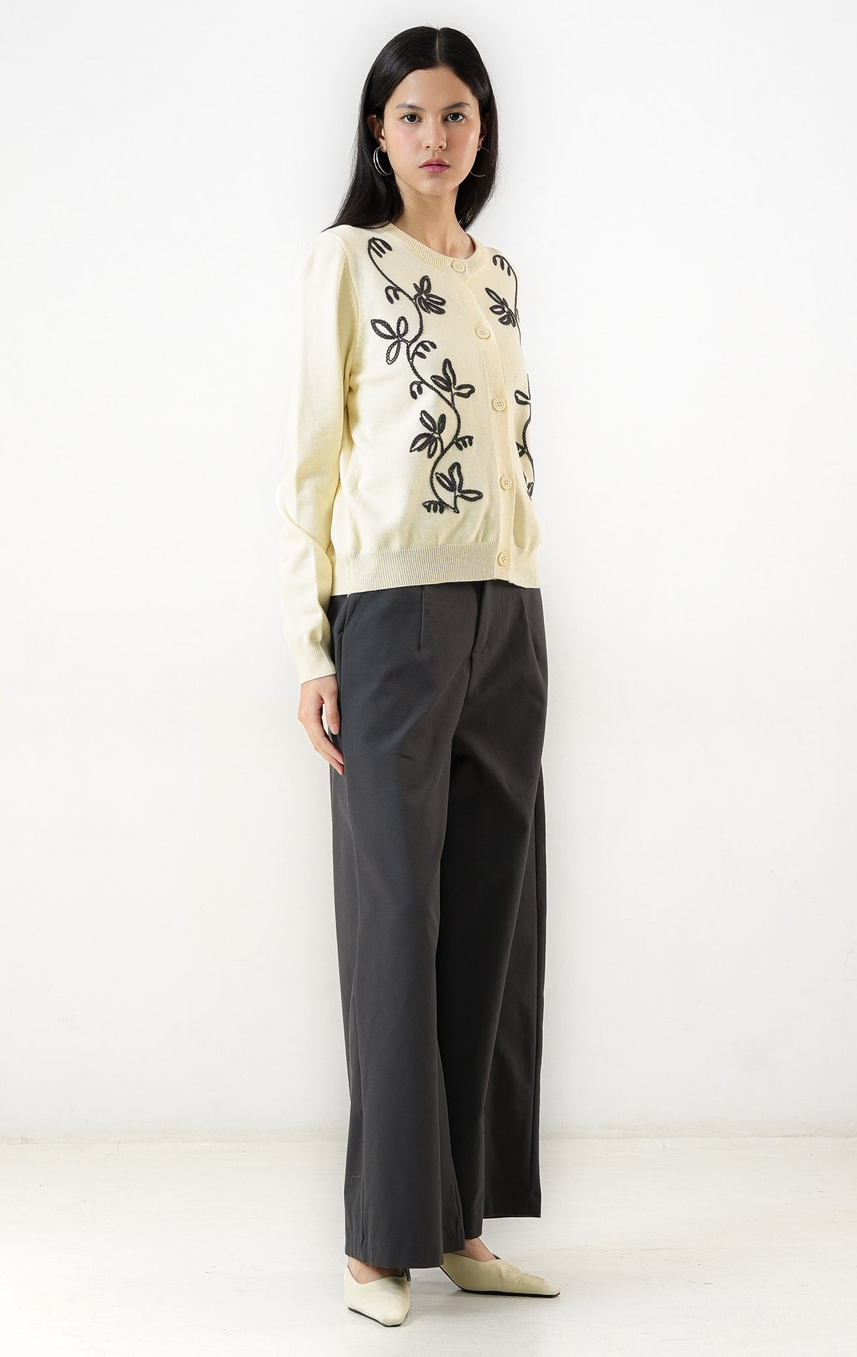 Oriana Cardigan Butter Yellow