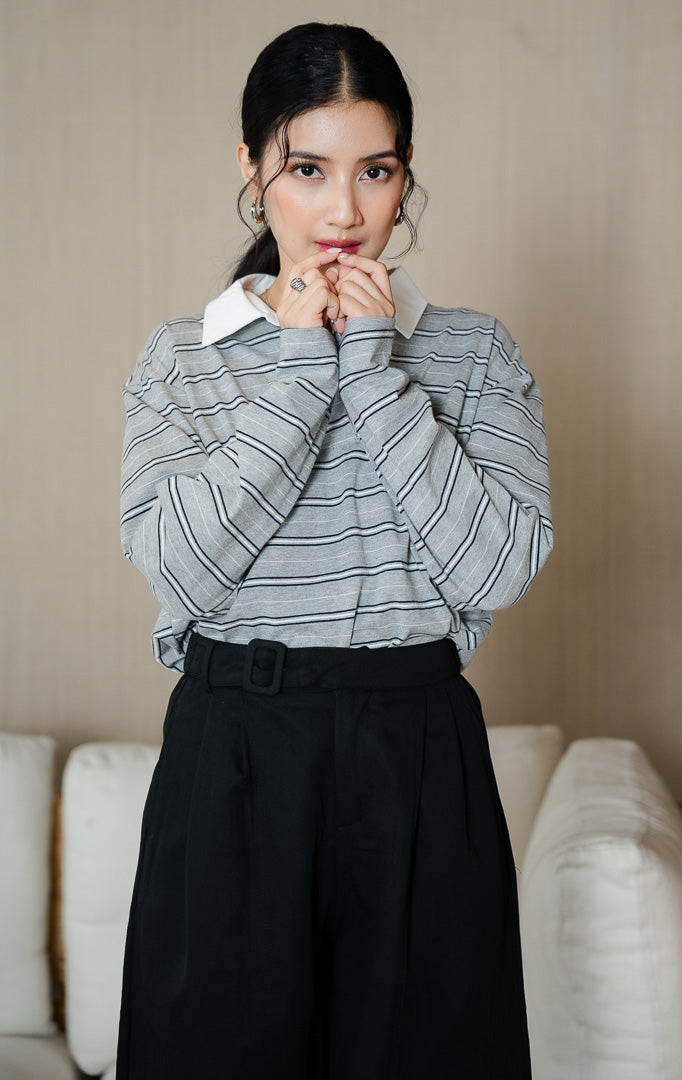 SF Percy Sweater Light Grey
