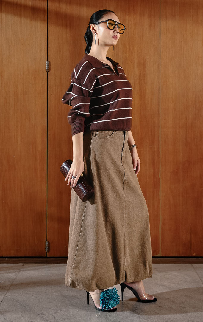 BL Grifina Sweater Dark Brown