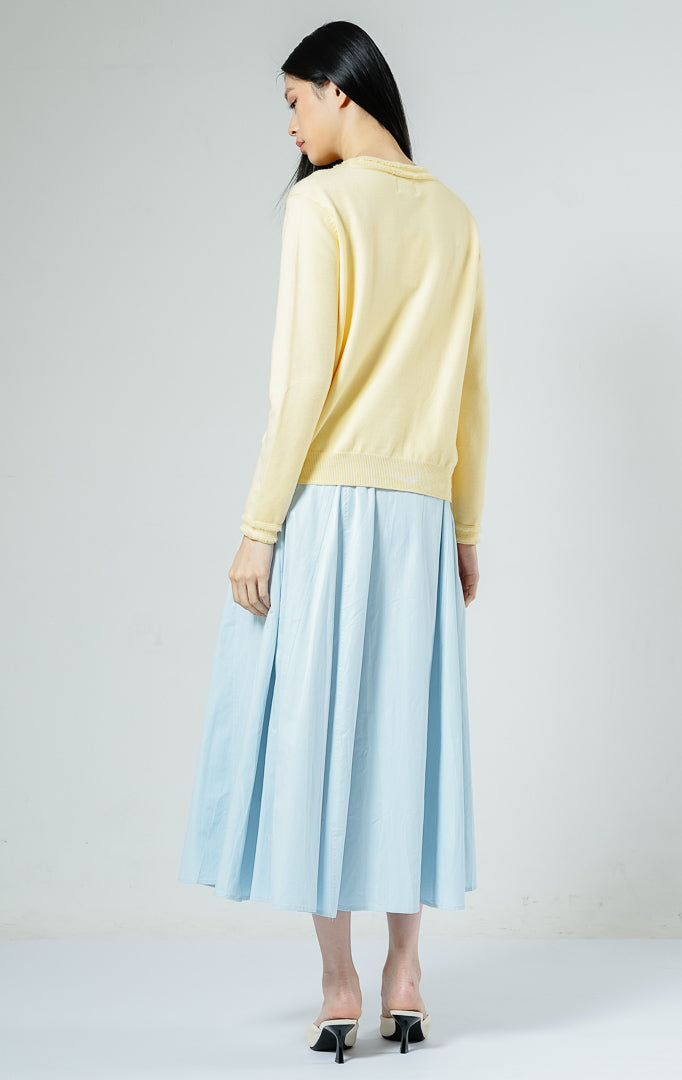 Guilin Cardigan Butter Yellow