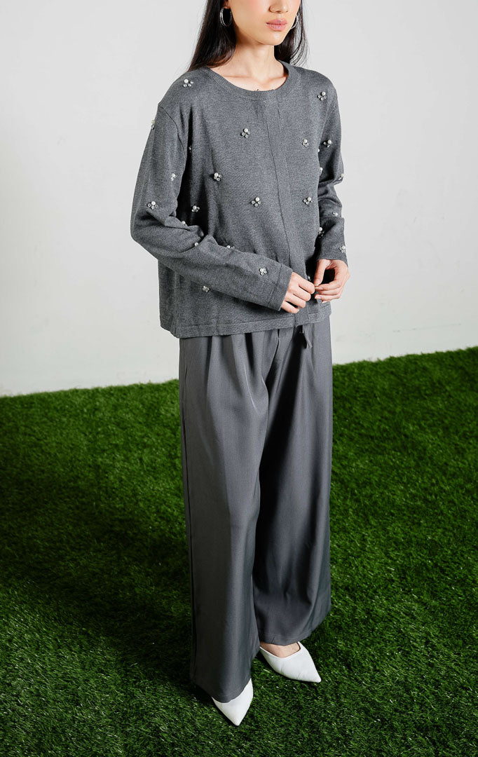 Portia Cardigan Grey