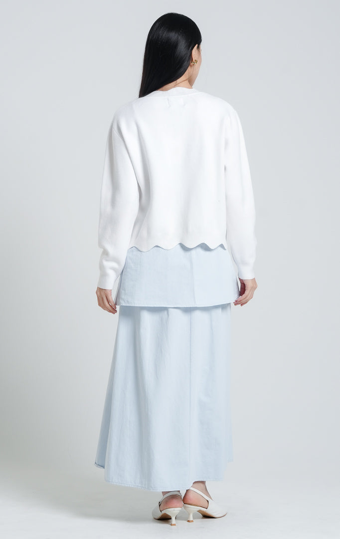 Galina Sweater White