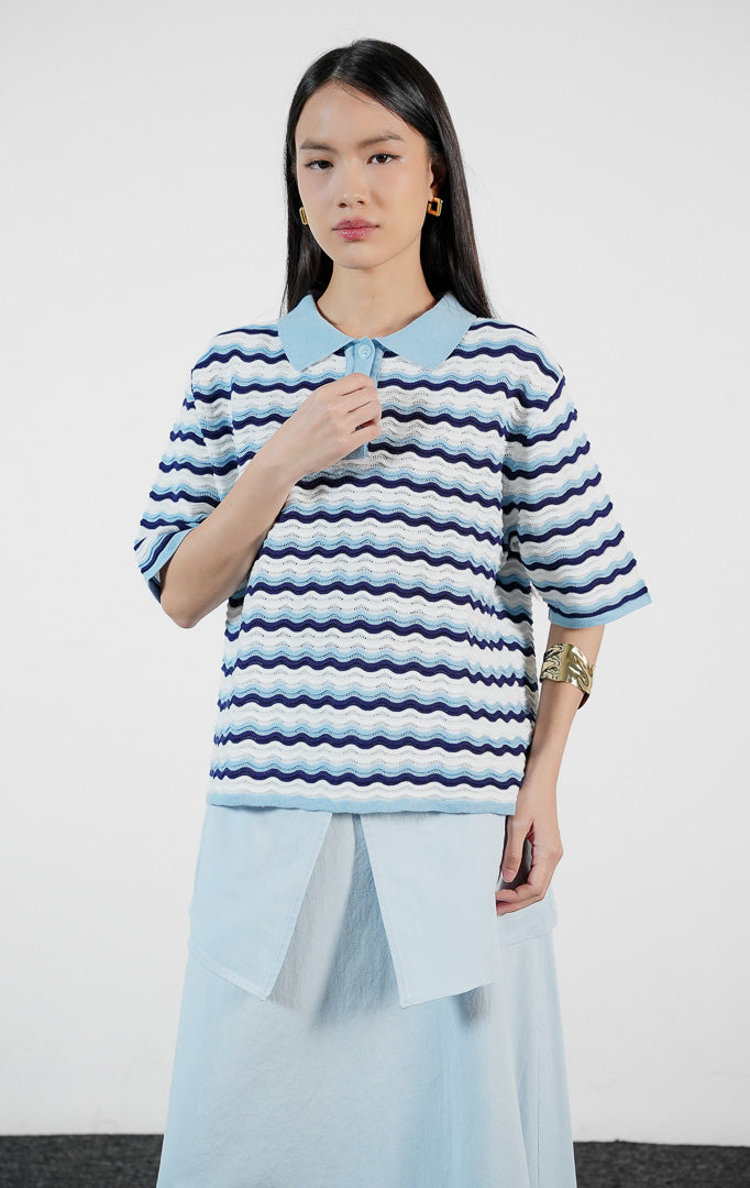 Dionne Top Blue