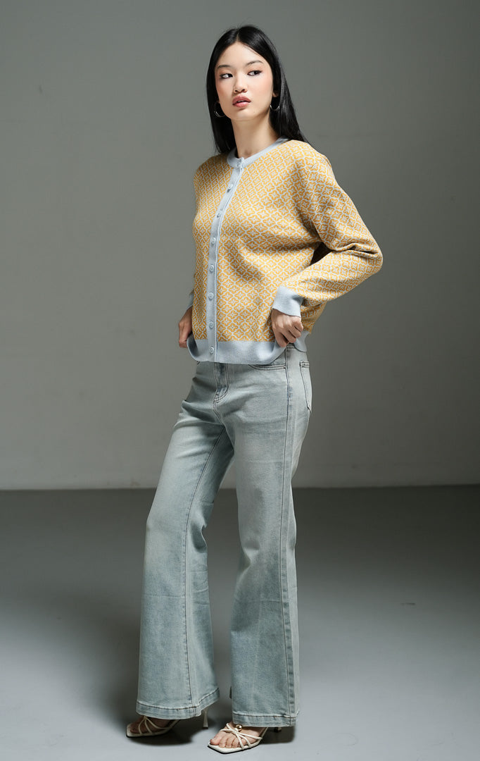 Zayley Cardigan Yellow