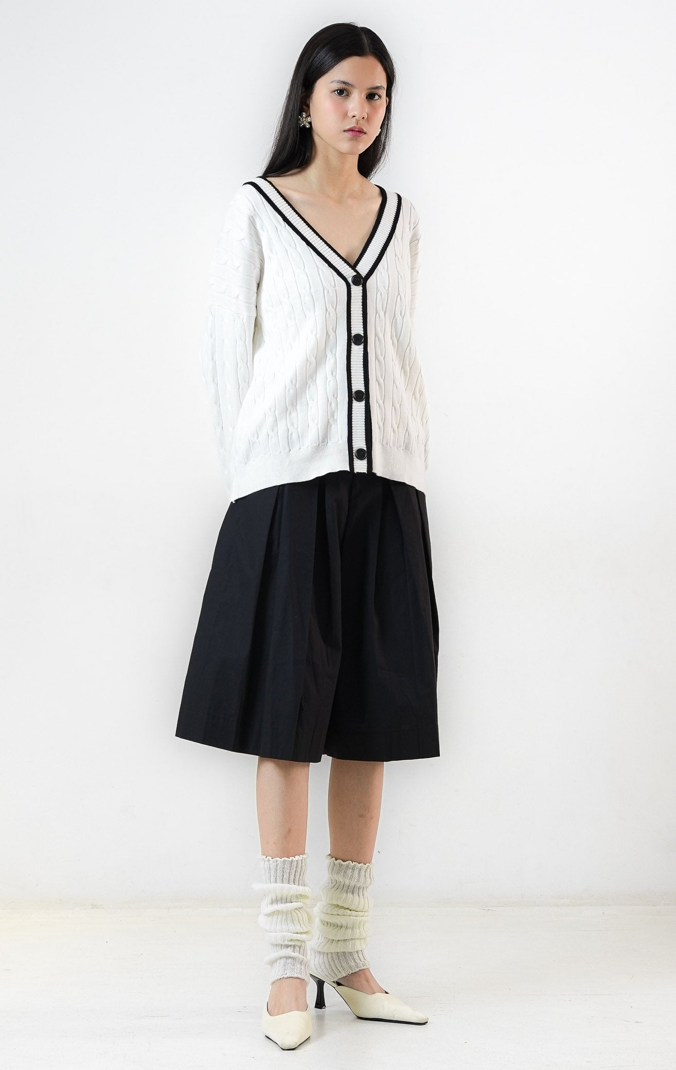Annette Cardigan White