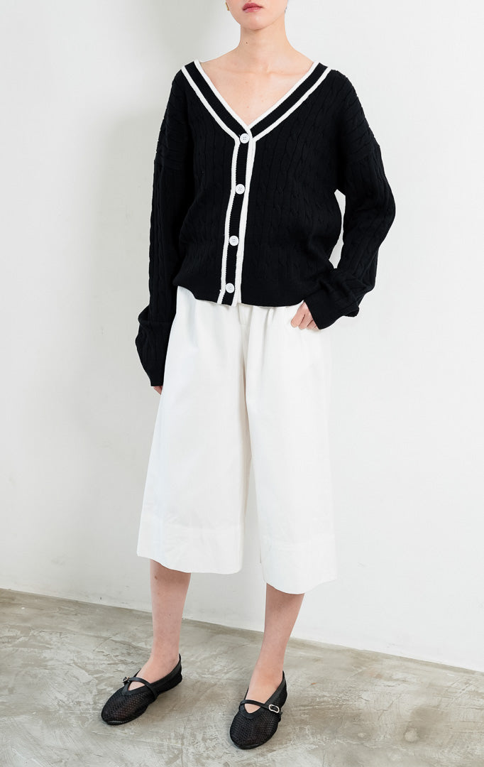 Annette Cardigan Black